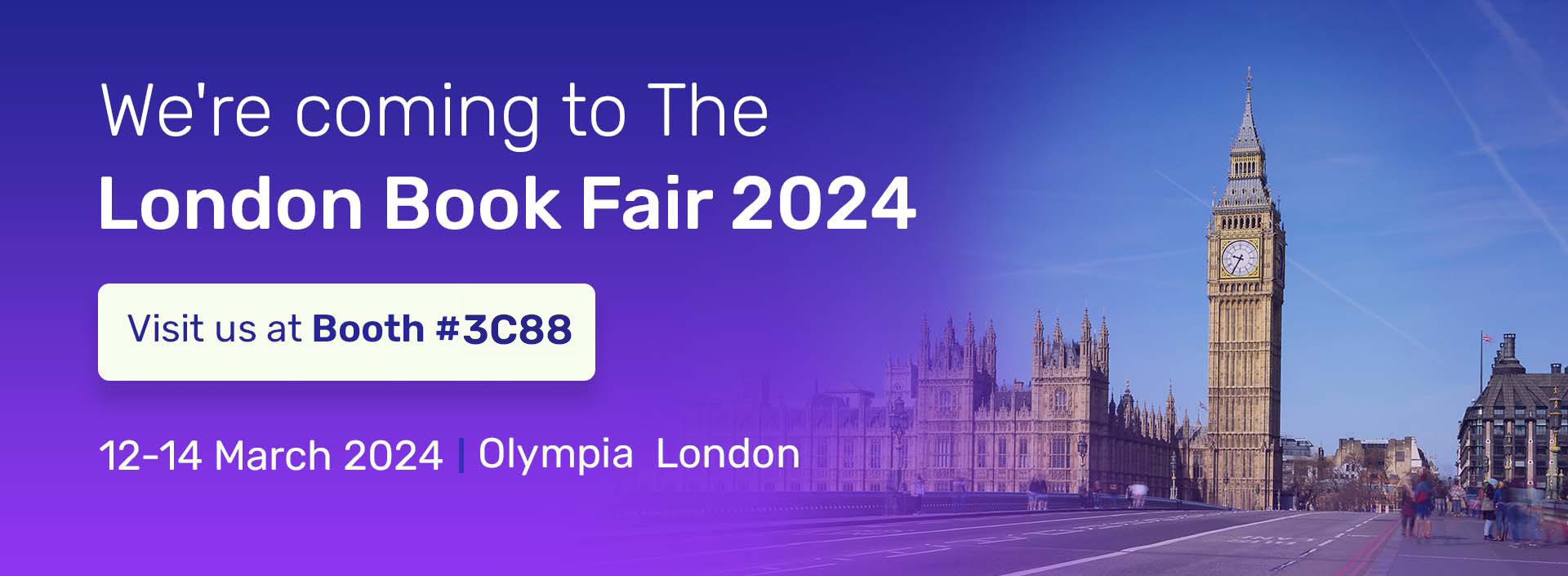 London Book Fair 2024 Banner